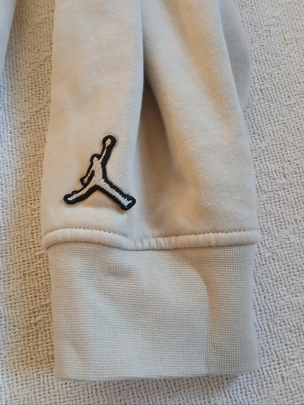 jordan ♡ rattan holiday plaid logo mens crew neck fleece swestshirt large nike